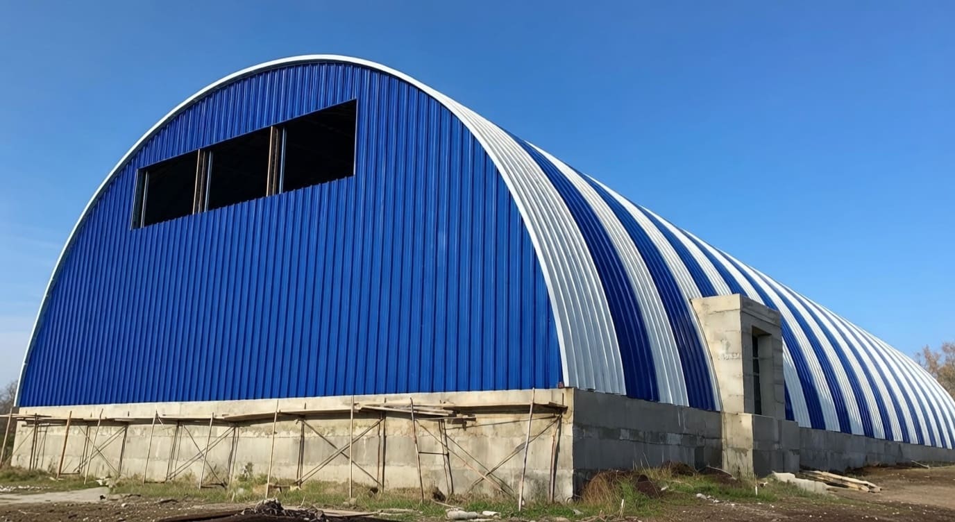 Арочный профнастил МП20ПГ